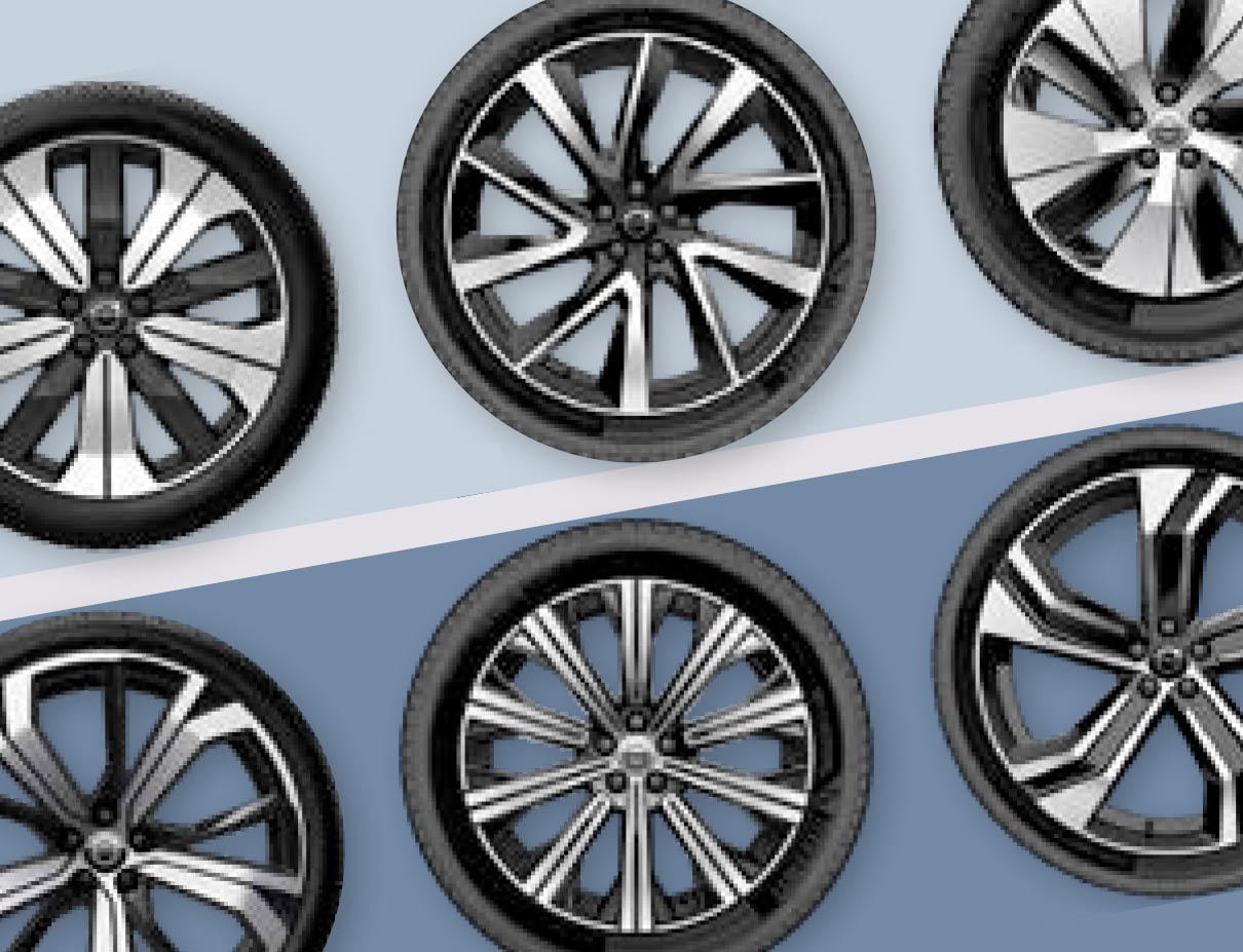 Roues-volvo-nyon Configuration de roues et jantes Volvo Nyon