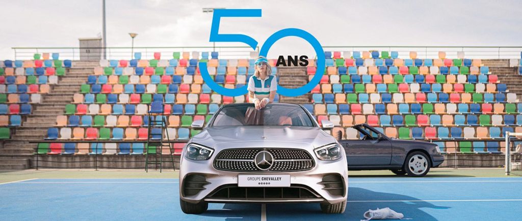 Offre anniversaire Mercedes 50 ans Groupe Chevalley