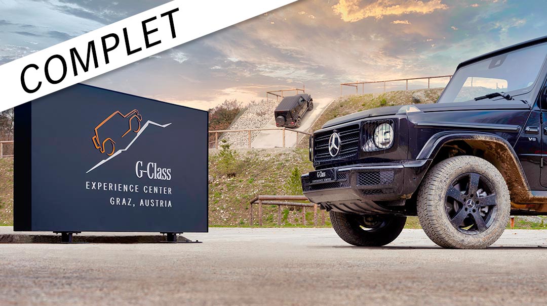 Evenement Mercedes & AMG Groupe Chevalley 2023 - G Class Experience