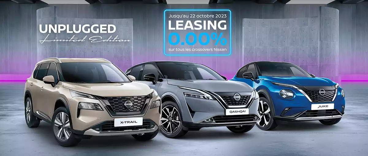 Offres sur la gamme Nissan à Genève