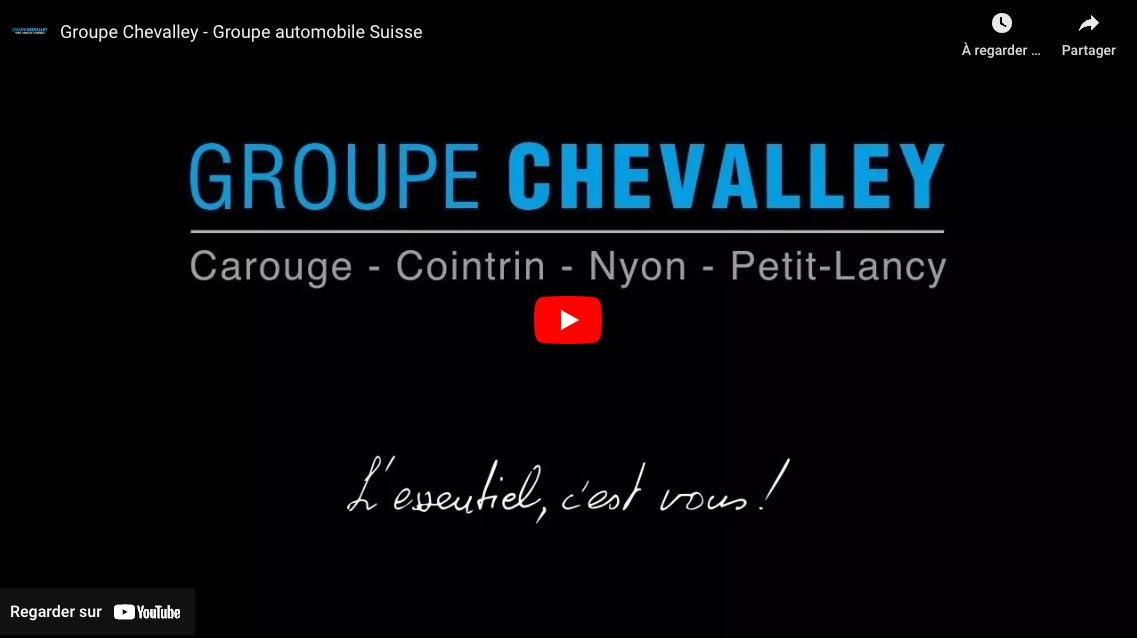 Vidéo de présentation du Groupe Chevalley Automobile