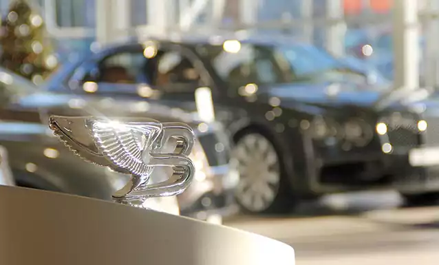 Showroom Bentley Genève - Groupe Chevalley