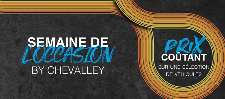 semaine de l'occasion Groupe Chevalley